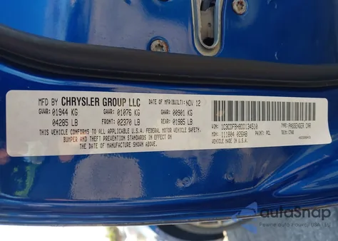 2013 Dodge Dart Rallye from USA, damaged, VIN 1C3CDFBH8DD134510